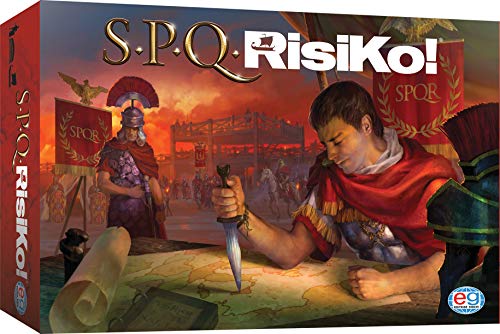 Editrice Giochi, Spqrisiko 6053992 - Juego de Estrategia más jugado en Italia, ambientado en el Antiguo Imperio Romano, a Partir de 8 años Editrice Giochi, Spqrisiko 6053992 - Juego de Estrategia más jugado en Italia, ambientado en el Antiguo Imperio Romano, a Partir de 8 años