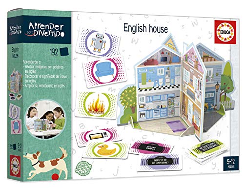 Educa- Aprender es Divertido: English House: Aprende inglés Juego Educativo para niños, a Partir de 5 años (18705) Educa- Aprender es Divertido: English House: Aprende inglés Juego Educativo para niños, a Partir de 5 años (18705)
