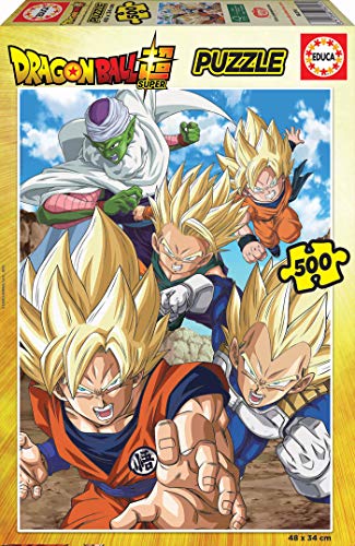 Educa Borras - Serie Dragon Ball Z, Puzzle 500 piezas Dragon Ball Super (18216) Educa Borras - Serie Dragon Ball Z, Puzzle 500 piezas Dragon Ball Super (18216)