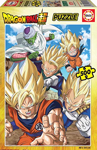 Educa Borras - Serie Dragon Ball Z, Puzzle 500 piezas Dragon Ball Super (18216)