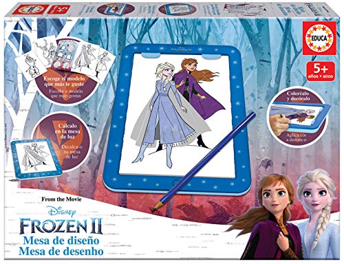 Educa- Frozen II Mesa de Diseño, Multicolor (18369)