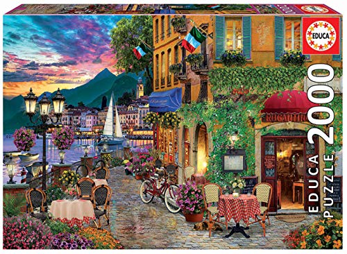 Educa- Italian Fascino Puzzle, 2000 Piezas, Multicolor (18009) Educa- Italian Fascino Puzzle, 2000 Piezas, Multicolor (18009)