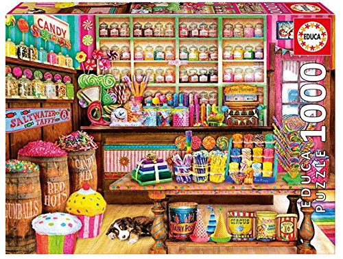 Educa- Tienda de Dulces Puzzle, 1000 Piezas, Multicolor, 1.000 (17104) Educa- Tienda de Dulces Puzzle, 1000 Piezas, Multicolor, 1.000 (17104)