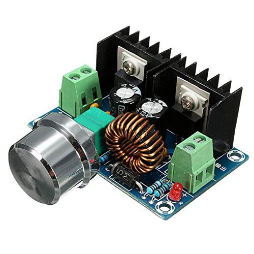 Elenxs XH-M401 Módulo Buck Voltaje de CC de Alta Potencia XL4016E1 regulador DC-DC con regulador de tensión máxima 8A neumáticos Elenxs XH-M401 Módulo Buck Voltaje de CC de Alta Potencia XL4016E1 regulador DC-DC con regulador de tensión máxima 8A neumáticos