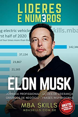 Elon Musk - Líderes e Números: Jornada profissional, lições de liderança, gráficos de negócio e frases inspiradoras do fundador e CEO da Tesla, SpaceX, Paypal e Neuralink. Elon Musk - Líderes e Números: Jornada profissional, lições de liderança, gráficos de negócio e frases inspiradoras do fundador e CEO da Tesla, SpaceX, Paypal e Neuralink.