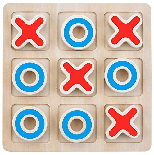 Engelhart - Tres en Raya de Madera Juego de lógica - 610030 Engelhart - Tres en Raya de Madera Juego de lógica - 610030