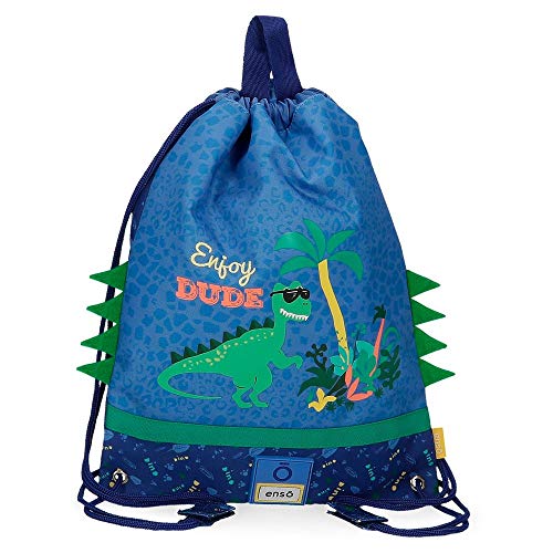 Enso Bolsa de merienda Dino, Color Multicolor Enso Bolsa de merienda Dino, Color Multicolor