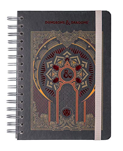 ERIK - Cuaderno de notas A5, Bullet Journal Dragones y Mazmorras (15,6x21,6 cm)