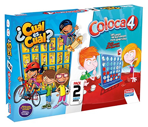 Falomir- Coloca 4 Cuál Pack Mesa, Multicolor (646474) Falomir- Coloca 4 Cuál Pack Mesa, Multicolor (646474)
