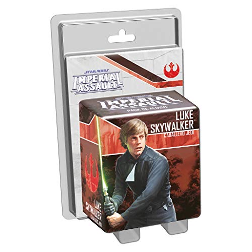 Fantasy Flight Games- Luke Skywalker, Caballero Jedi, colección Imperial Assault (FFSWI33)