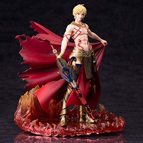 Fate Stay Night: Fate/Zero Gold Glitter/Pickup Gilgamesh Anime 26cm Figura de Acción PVC Colección Modelo Juguetes Regalo