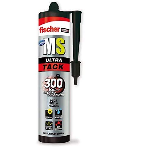 Fischer MS Ultra Tack Blanco (Cartucho 290 ml), 552137 Fischer MS Ultra Tack Blanco (Cartucho 290 ml), 552137