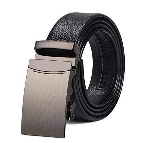 flintronic Cinturón Cuero Hombre, Cinturones Piel con Hebilla Automática, Sencillo y Clásico Perfecto Regalo flintronic Cinturón Cuero Hombre, Cinturones Piel con Hebilla Automática, Sencillo y Clásico Perfecto Regalo