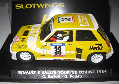 Fly SCALEXTRIC Renault 5 Rallye Tour DE Corse 1984 DE SLOTWINGS