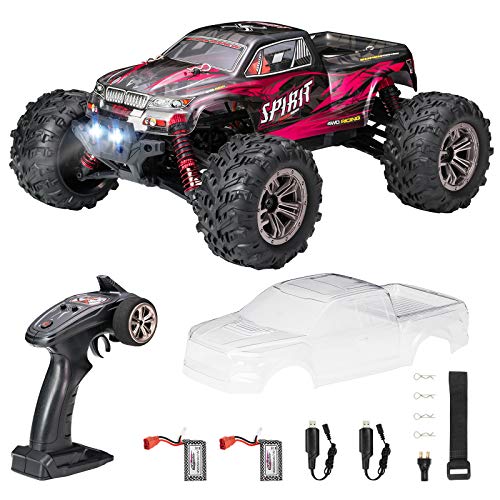 FLYHAL 9135 PRO Coche Teledirigido Adultos 4x4 Alta Velocidad 1:16 45km/h 36 Minutos 4WD 80 Metros Coche Radiocontrol Gasolina Coches Niños Coche Todoterreno RC DIY Juguetes Navidad 3 Reyes Magos