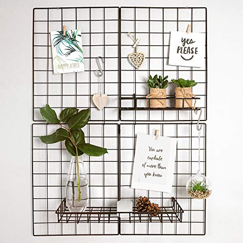 Gadgy Rejilla Pared Plegable Decorativas Juego de 2 | Marcos de Fotos para Pared | Photo Wall Panel | Decoración Hogar Estilo Nórdico | 60,5 x 79,5 cm. Gadgy Rejilla Pared Plegable Decorativas Juego de 2 | Marcos de Fotos para Pared | Photo Wall Panel | Decoración Hogar Estilo Nórdico | 60,5 x 79,5 cm.