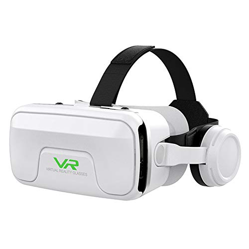 Gafas VR para iPhone y Android, Gafas Realidad Virtual para Movil - Disfruta de los Mejores Juegos y Videos RV, 360 y 3D, de Máxima Calidad y con la Mayor Comodidad - G04EA