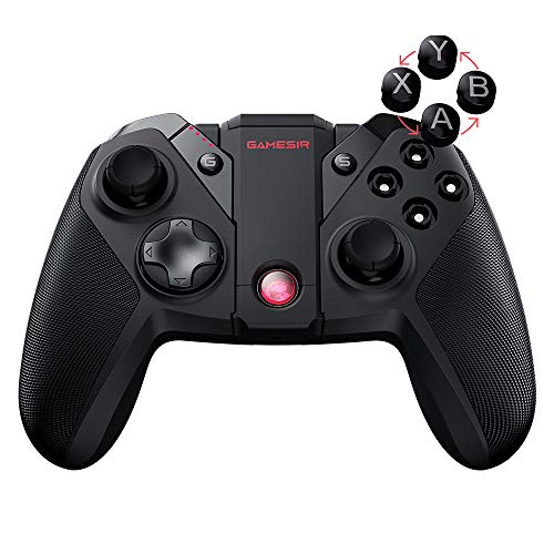 GameSir G4s – Mando de Bluetooth para Juegos, Controlador inalámbrico de 2.4 GHz, compatible con Smartphone / Tableta Android, Windows PC, PS3, Smart-TV, Samsung VR etc. GameSir G4s – Mando de Bluetooth para Juegos, Controlador inalámbrico de 2.4 GHz, compatible con Smartphone / Tableta Android, Windows PC, PS3, Smart-TV, Samsung VR etc.