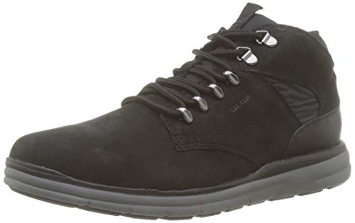 Geox U HALLSON A, Botas Chukka Hombre, Negro (Black C9999), 42 EU