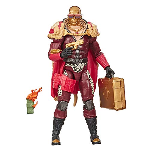 G.I. Joe Classified Series Director Destro Figura de acción 15 Juguete Premium múltiples Accesorios 15 cm Escala con Paquete Personalizado Arte