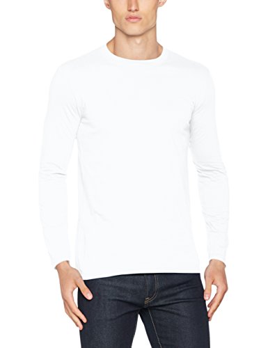 Gildan Soft Style L, Camiseta para Hombre, Blanco (White), XX-Large