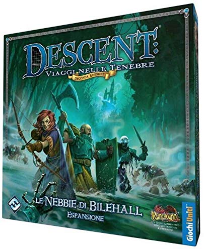 Giochi Uniti – Descent 2ª Edición Color Le nebbie de bilehall, Multicolor, 1 Giochi Uniti – Descent 2ª Edición Color Le nebbie de bilehall, Multicolor, 1