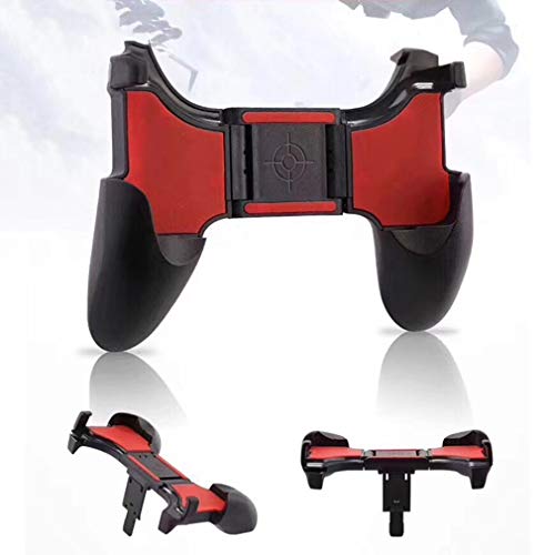 GJWHENS Mobile regulador del Juego, la mayoría de Gamepads Fuerte de Gran Alcance de refrigeración de Doble Ventilador con una Gran Capacidad de energía móvil para PUBG Tirador Joystick Game Pad