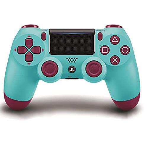 GJYX Mando inalámbrico DualShock 4 para Playstation 4-Berry Blue