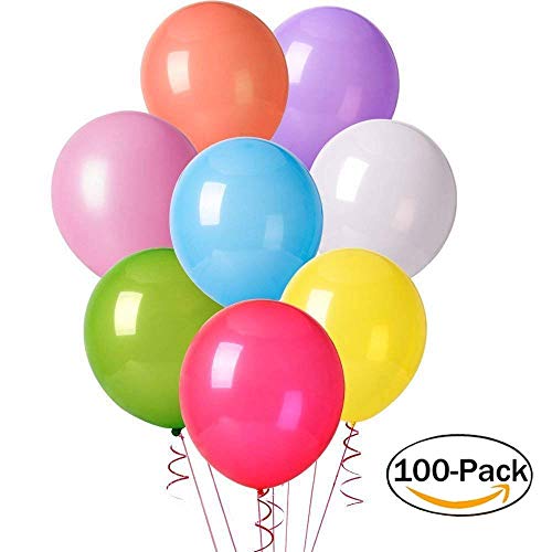 Globos Festival 100 unidades Globos de látex Colores Surtidos 20cm / 8" Biodegradable Fabricado en España Globos Festival 100 unidades Globos de látex Colores Surtidos 20cm / 8" Biodegradable Fabricado en España