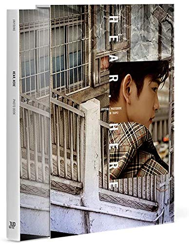 GOT7 JINYOUNG [HEAR, HERE] PHOTO BOOK(180 page) IN TAIPEI DVD+Voice Tarjeta SEALED+TRACKING CODE K-POP SEALED