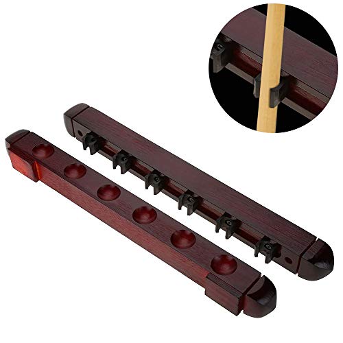 gotyou Soporte Billar Rack 6 Cue,Soporte Palos de Billar, Billar de Madera Cue Pole Soporte Montado en la Pared, Snooker Accessories para Clubes Escuelas, Hogares gotyou Soporte Billar Rack 6 Cue,Soporte Palos de Billar, Billar de Madera Cue Pole Soporte Montado en la Pared, Snooker Accessories para Clubes Escuelas, Hogares