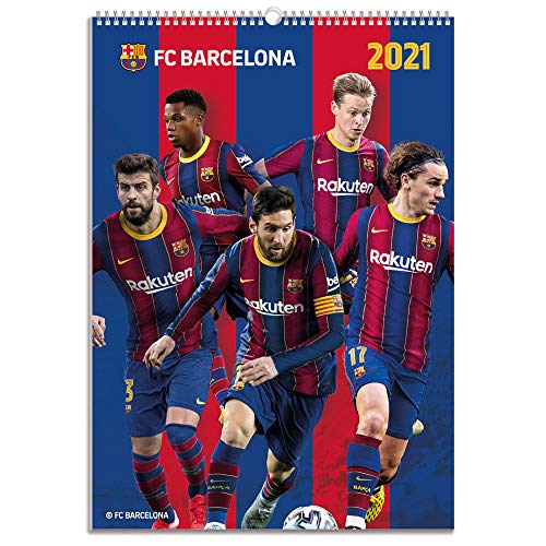 Grupo Erik CPA321003 - Calendario de pared 2021 FC Barcelona Grupo, A3 Grupo Erik CPA321003 - Calendario de pared 2021 FC Barcelona Grupo, A3