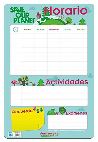 Grupo Erik Editores Lamina Educativa Horario Escolar Grupo Erik Editores Lamina Educativa Horario Escolar