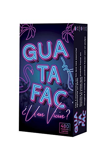 GUATAFAC Unos Vicios – Segunda edición del Juego de Mesa y Cartas para Fiestas y Risas – Español