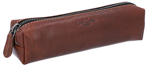 Gusti Estuche de Cuero Addison Estuche Neceser marrón Gusti Estuche de Cuero Addison Estuche Neceser marrón