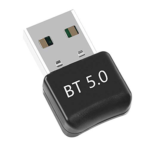 HAL USB Adaptador de Bluetooth 5.0,Bluetooth Transmisor y Receptor con Windows 7/8/8.1/10 para PC Portátil Aplique Auricular/Altavoz/Ratón/Teclado,Plug and Play HAL USB Adaptador de Bluetooth 5.0,Bluetooth Transmisor y Receptor con Windows 7/8/8.1/10 para PC Portátil Aplique Auricular/Altavoz/Ratón/Teclado,Plug and Play