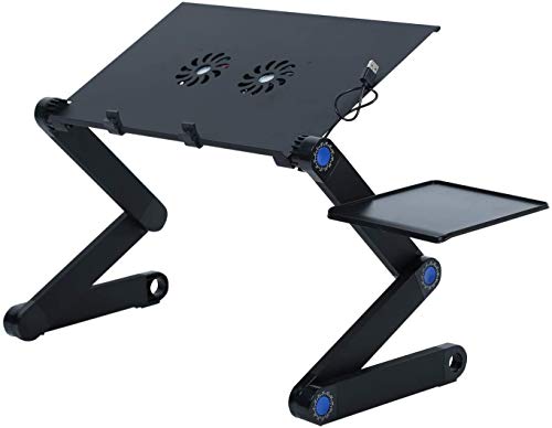HANKING PLANET Mesa portatil para Ordenador, Soporte Ordenador portatil con Ventilador refrigerador. Atril portatil para pc, Libro, Tablet. Base Ajustable y Plegable. HANKING PLANET Mesa portatil para Ordenador, Soporte Ordenador portatil con Ventilador refrigerador. Atril portatil para pc, Libro, Tablet. Base Ajustable y Plegable.