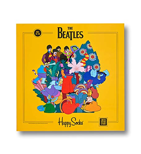 Happy Socks Calcetines Coloridos y Alegres Edicion Limitada The Beatles Collector Box Set 6-pack Algodón -Multicolor -36-40 Happy Socks Calcetines Coloridos y Alegres Edicion Limitada The Beatles Collector Box Set 6-pack Algodón -Multicolor -36-40
