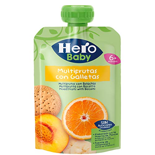 Hero Baby Bolsita Fruta Multifrutas - 100 gr Hero Baby Bolsita Fruta Multifrutas - 100 gr