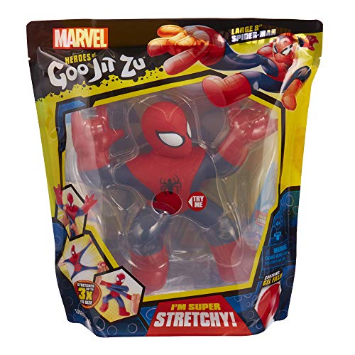 Heroes de Goo Jit Zu - Súper Figura Marvel de Spiderman Heroes de Goo Jit Zu - Súper Figura Marvel de Spiderman