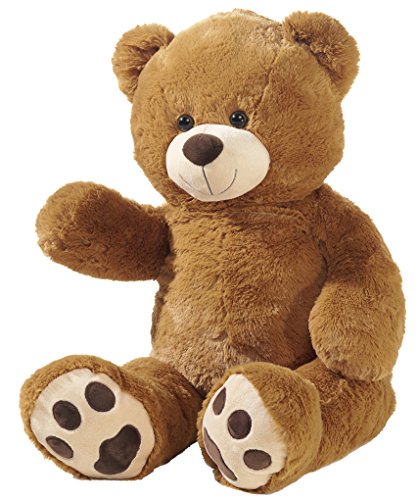 Heunec 130067 Oso de Juguete Marrón Juguete de Peluche - Juguetes de Peluche (Oso de Juguete, Marrón, Oso, 100 cm, 1 kg, 1 Pieza(s))