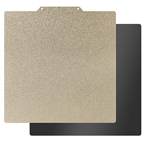 HICTOP Plataforma de acero flexible con superficie PEI y lámina inferior magnética con adhesivo 3M 9448A 235 x 235 mm para impresoras 3D Ender-3 Pro, Ender-3 V2, Ender-3 HICTOP Plataforma de acero flexible con superficie PEI y lámina inferior magnética con adhesivo 3M 9448A 235 x 235 mm para impresoras 3D Ender-3 Pro, Ender-3 V2, Ender-3