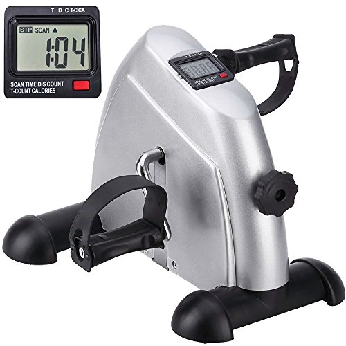 himaly Mini Bicicleta Estática con Pantalla LCD para Entrenamiento de Brazos y Piernas Minibicicleta Ajustable para Hacer Ejercicio en Casa para Mujer y Hombre, Pedales estaticos himaly Mini Bicicleta Estática con Pantalla LCD para Entrenamiento de Brazos y Piernas Minibicicleta Ajustable para Hacer Ejercicio en Casa para Mujer y Hombre, Pedales estaticos