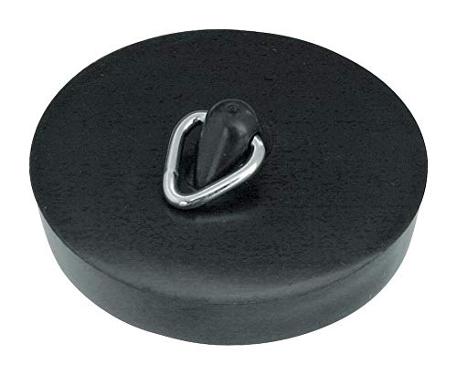 Home Xpert Juego de 2 tapón, abfluß Tapón, con ganchos, negro, disponible en varios tamaños, plástico, 5 cm Home Xpert Juego de 2 tapón, abfluß Tapón, con ganchos, negro, disponible en varios tamaños, plástico, 5 cm