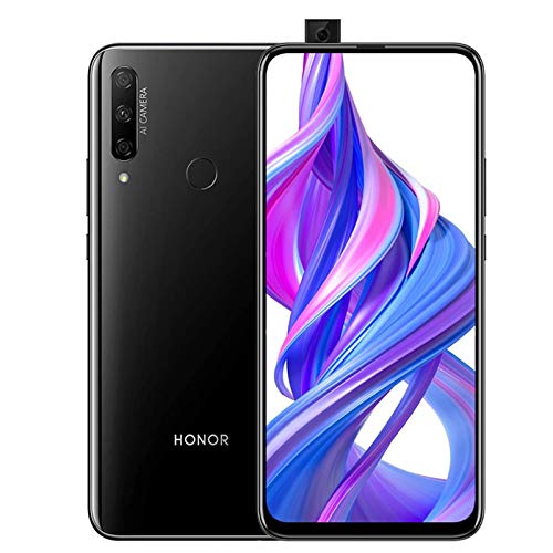 HONOR 9X Smartphone Telefono Movil 4GB RAM 128GB ROM, Pantalla Completa de 6.59”, 48MP AI Cámara Triple + 16MP Cámara Selfie emergente Smartphones Baratos, 4000mAh Dual Sim, Negro