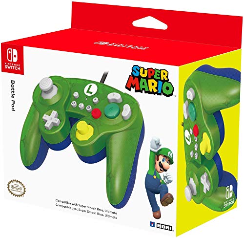 HORI - Battle Pad Luigi (Nintendo Switch) HORI - Battle Pad Luigi (Nintendo Switch)
