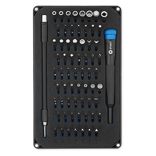 iFixit Mako Precision Bit Set, juego de 64 puntas de precisión (4 mm) y mango destornillador para reparacion de moviles, consolas, ordenadores, etc iFixit Mako Precision Bit Set, juego de 64 puntas de precisión (4 mm) y mango destornillador para reparacion de moviles, consolas, ordenadores, etc