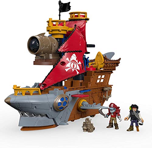 Imaginext Barco Pirata Tiburón (Mattel DHH61)