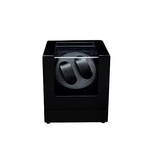 Inicio Accesorios Enrollador de Relojes De Madera con rotación automática Enrollador de Reloj Estuche de Almacenamiento Caja de presentación Enrollador de Reloj Doble para Relojes automáticos Negro Inicio Accesorios Enrollador de Relojes De Madera con rotación automática Enrollador de Reloj Estuche de Almacenamiento Caja de presentación Enrollador de Reloj Doble para Relojes automáticos Negro