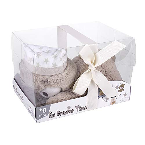 INTERBABY- Peluche Térmico Oso Beige